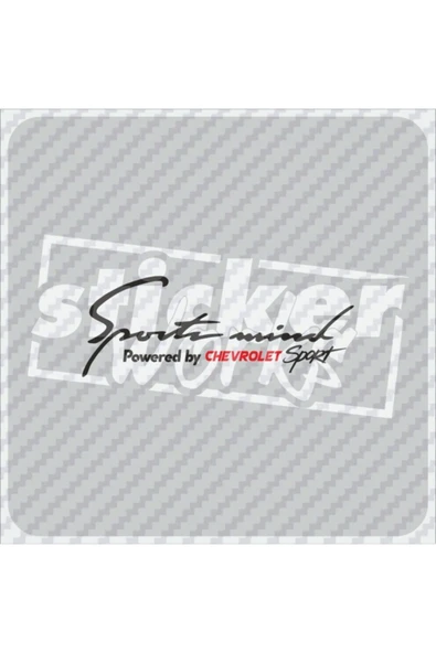 Chevrolet Sport Mind Sticker ürün görseli 1