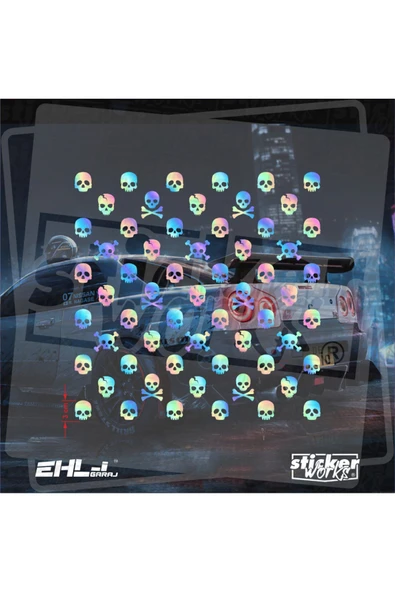 Kuru Kafa Desen Kaplama Sticker ( Motor , Araba , Kask , Bilgisayar , Tablet V.b. ) - Resim 10