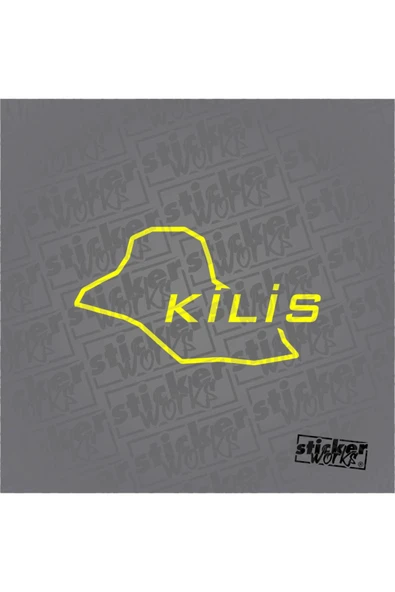 Kilis Harita Sticker - 7