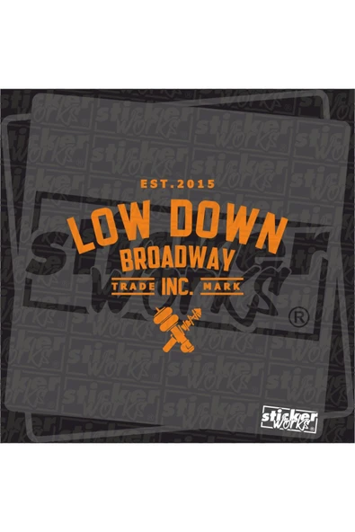 Low Down Broadway Arka Cam Sticker - 8