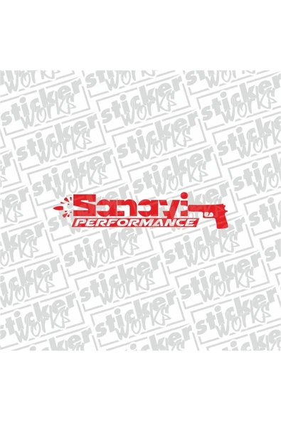 Ön Cam Sanayi Performance Sticker - Resim 10