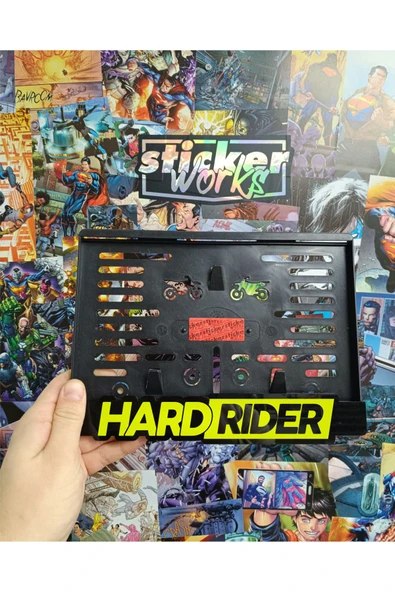 Hard Rider Motor Plakalık ürün görseli 1