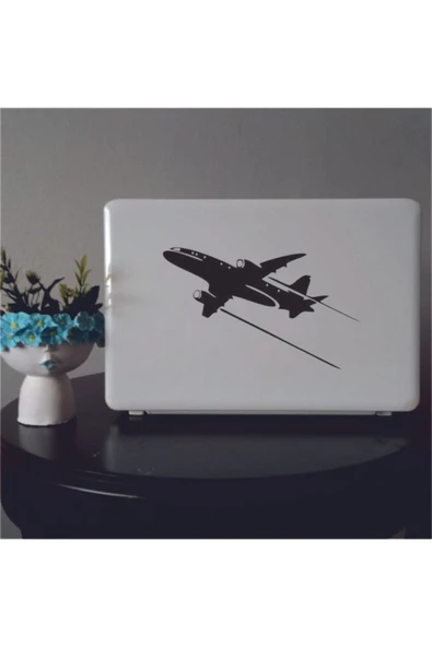 Uçak Laptop Sticker