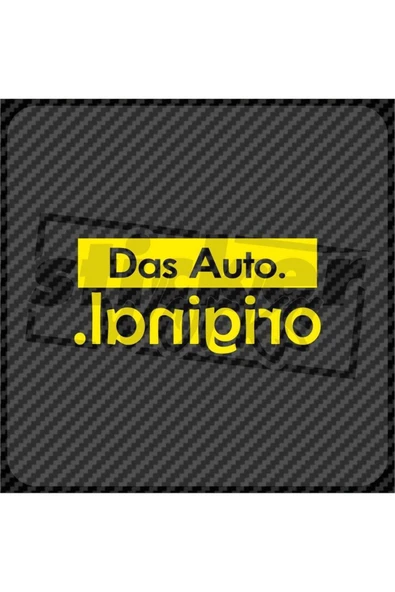 Das Auto Original Sticker - Resim 3