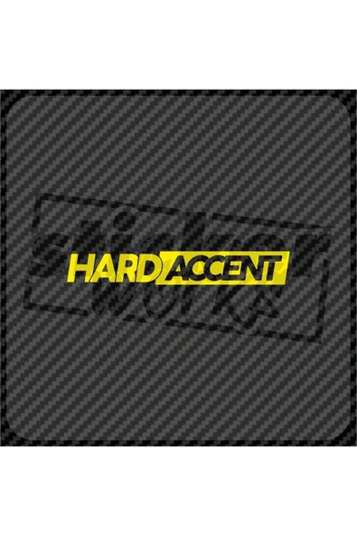Hard Accent Sticker - Resim 10