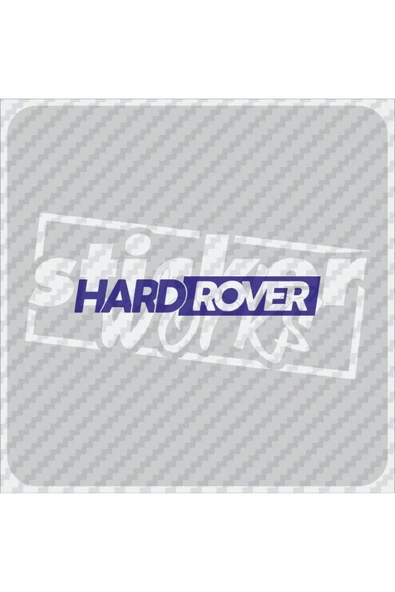 Hard Rover Sticker ürün görseli 1