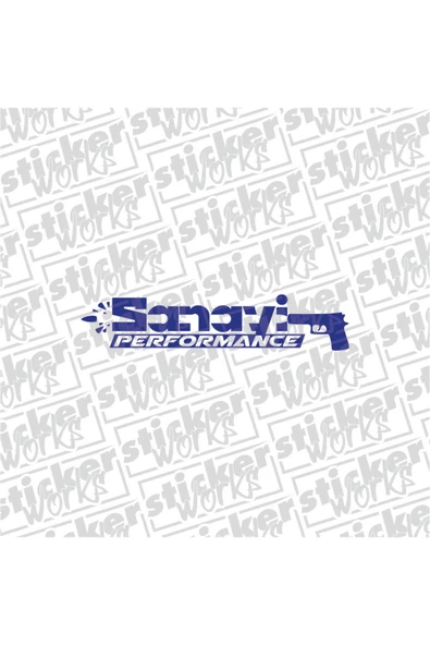 Ön Cam Sanayi Performance Sticker - Resim 4