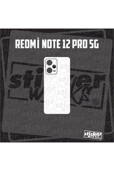 Redmi Note 12 Pro Uyumlu 5g Arka Kaplama Sticker 5d Karbon Kılıf Değildir - 11
