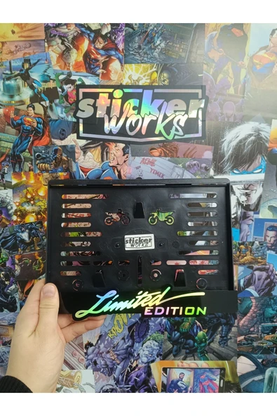 Limited Edition Motor Hologram Plakalık ürün görseli 1