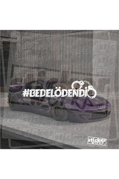 #Bedel Ödendi Sticker