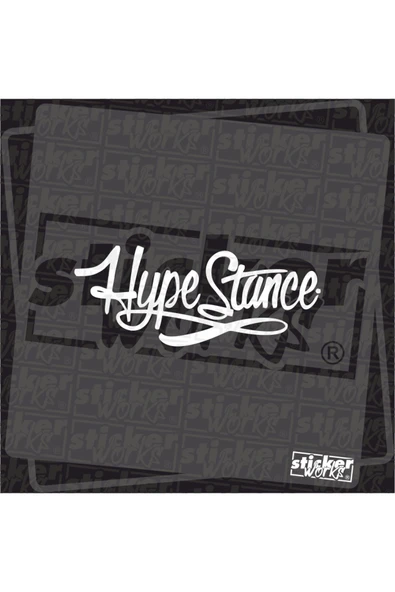 Hype Stance Sticker