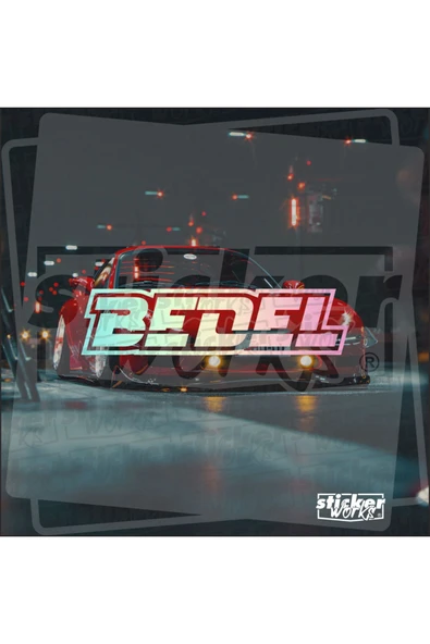 Bedel Hologram Sticker ürün görseli 1