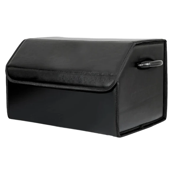 Oto Bagaj Düzenleyici Organizer Katlanır Deri Çanta 30x48cm ürün görseli 1