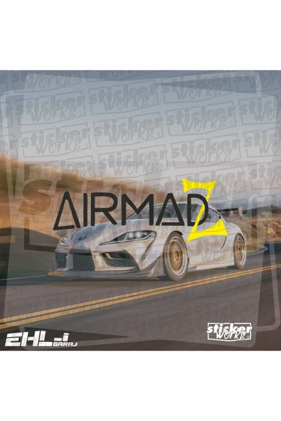AirMadz Sticker ürün görseli 1
