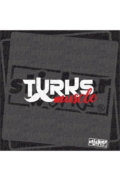 Turks Muscle Sticker ürün görseli 1