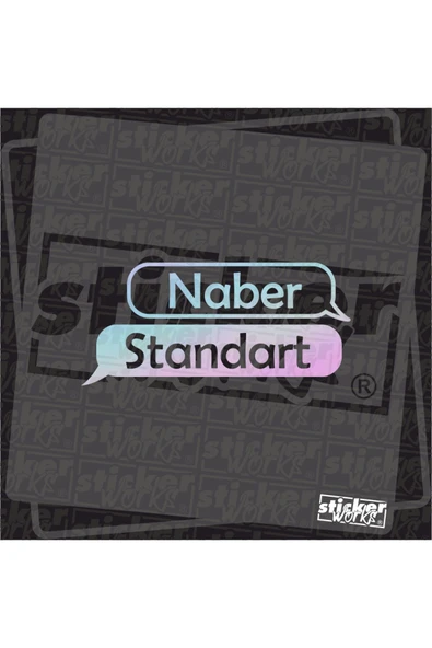 Naber Standart Hologram Sticker