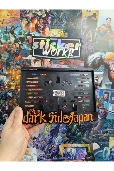 The Dark Side Of Japan Motor Plakalık ( TURUNCU )