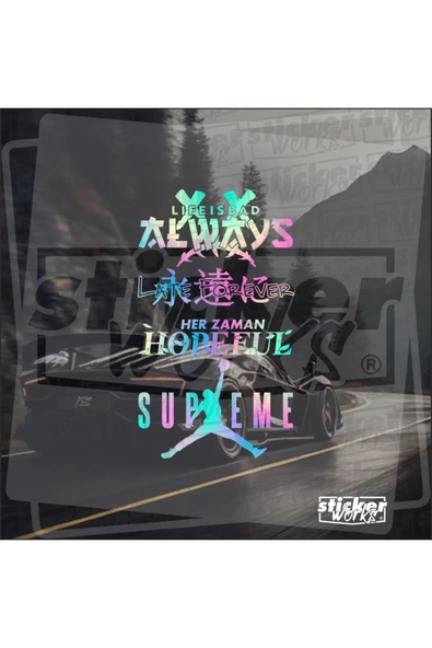 Hologram Arka Cam Paketi 24 ürün görseli 1