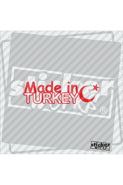 Made İn Turkey Sticker