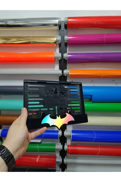 Batman Motor Hologram Plakalık ürün görseli 1