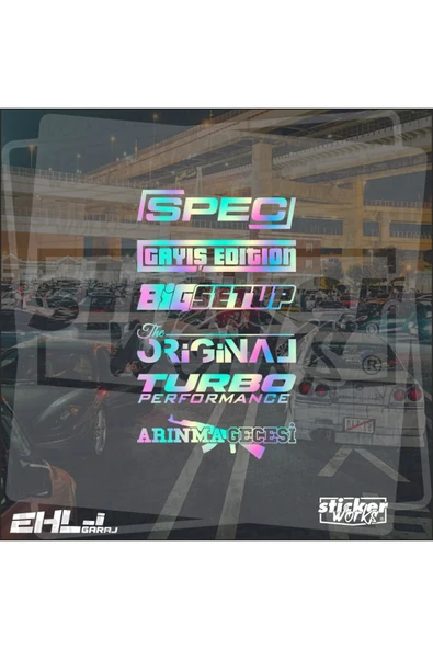 Hologram Arka Cam Paketi 64 ürün görseli 1