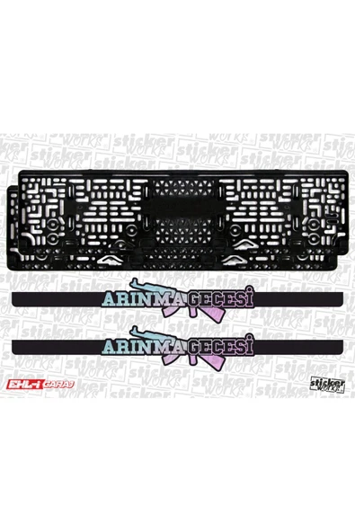 Arınma Gecesi Takmatik Hologramlı Plakalık ürün görseli 1