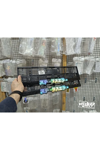 Japonca Takmatik Hologram Plakalık