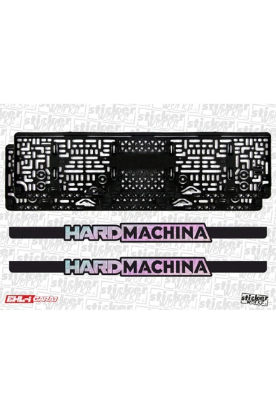 Hard Machine Takmatik Hologram Plakalık - Resim 2
