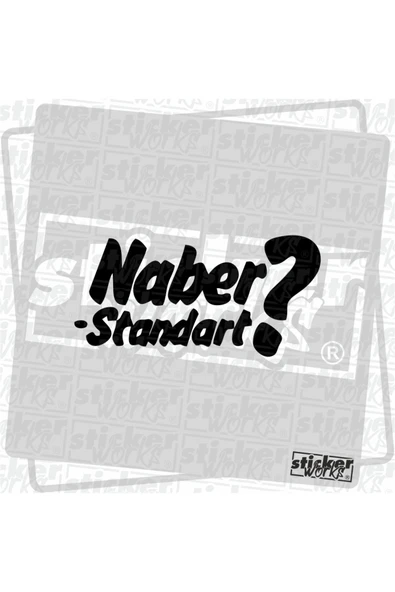 Naber Standart Sticker