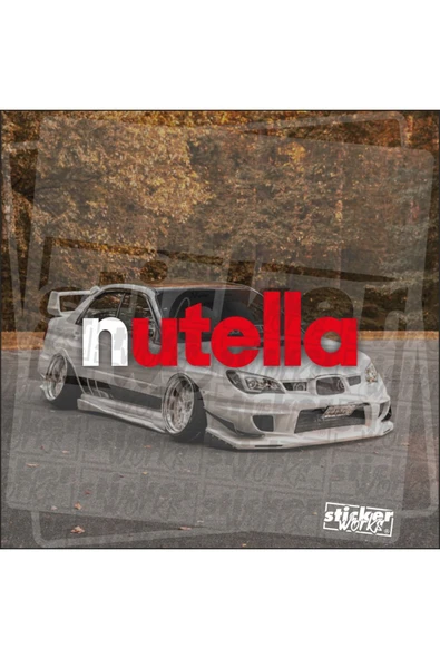 Nutella Sticker