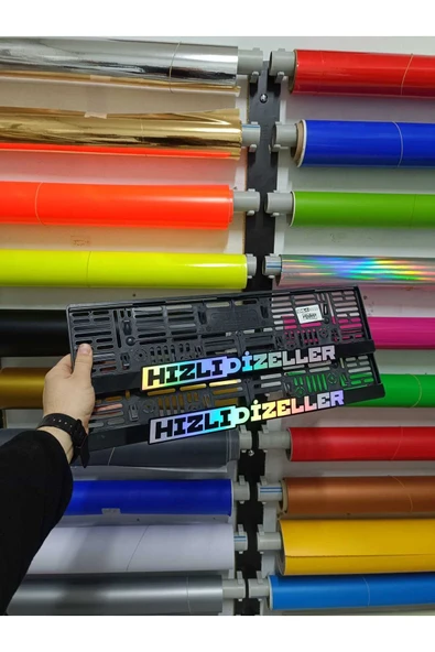 Hızlı Dizeller Takmatik Hologram Plakalık