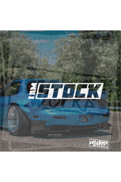 I Am Stock Sticker