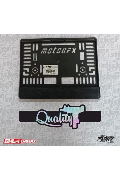 Quality Motor Hologram Plakalık