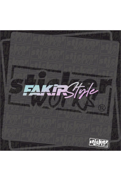 Fakir Style Hologram Sticker ürün görseli 1
