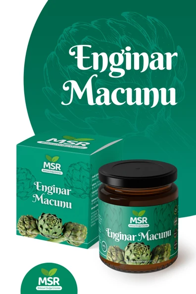 Msr Bitkisel Enginar Macunu 240 gr - 4