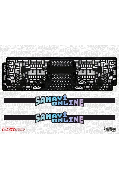Sanayi Online Takmatik Hologram Plakalık ürün görseli 1