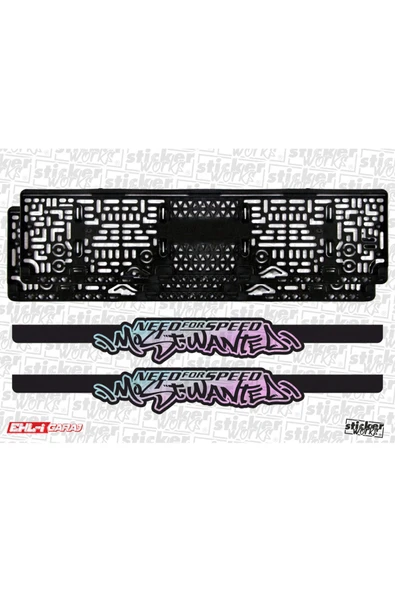 Most Wanted Takmatik Hologram Plakalık ürün görseli 1