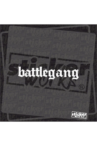 Battle Gang Sticker - Kampanyalı Ürün -