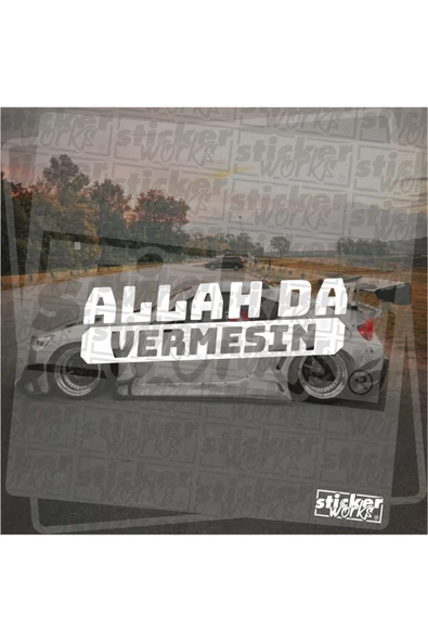 Allah Da Vermesin Sticker