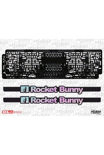 Rocket Bunny Takmatik Hologram Plakalık ürün görseli 1