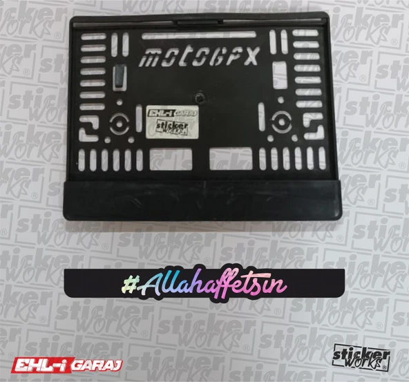 Allahaffetsin HOLOGRAM Motor Plakalık ürün görseli 1
