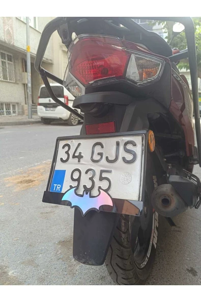 Batman Motor Hologram Plakalık - Resim 2