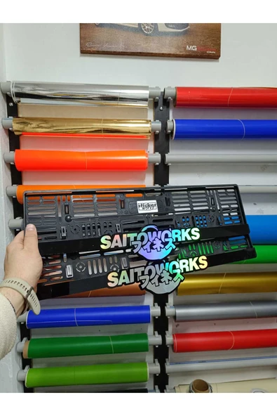 Saito Works Takmatik Hologram Plakalık