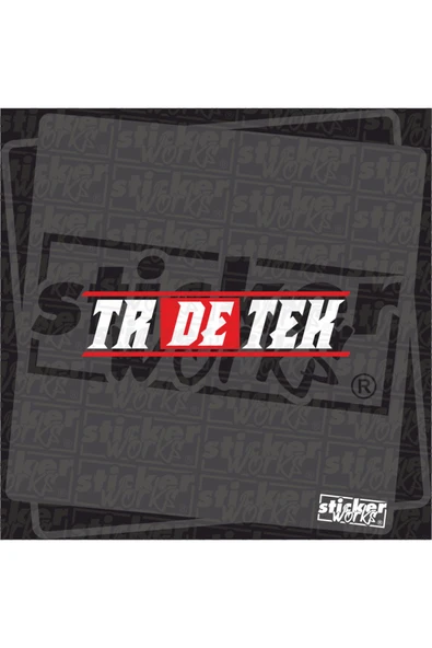 TR de Tek Sticker