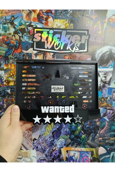 Wanted Motor Plakalık ürün görseli 1