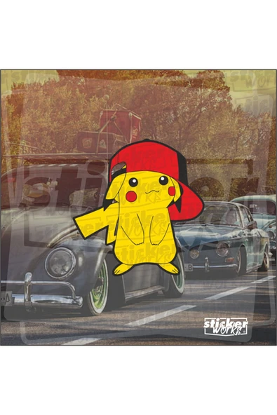 Pikachu Sticker ürün görseli 1