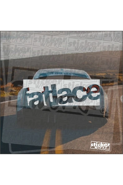 Fatlace Sticker