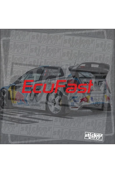Ecu Fast Sticker