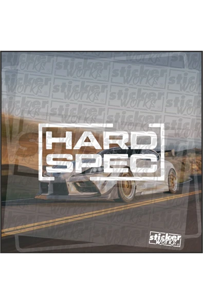 Hard Spec Sticker ürün görseli 1