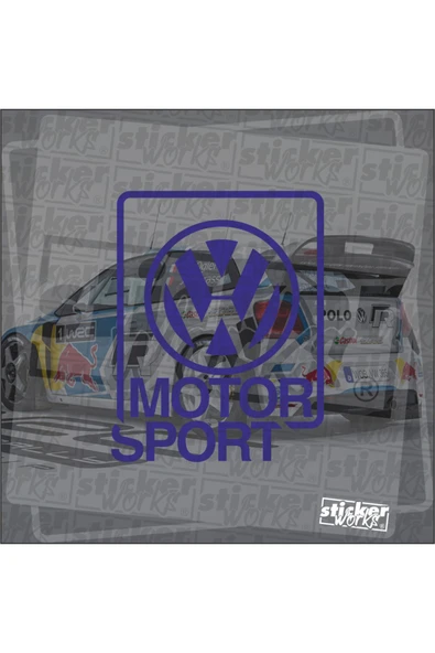 Vw Motor Sport Sticker
